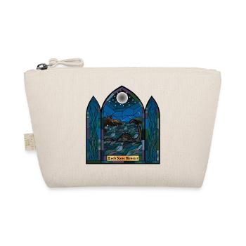 Loch Ness Monster Buntglas - Bio-Täschchen - Natur - Vorne