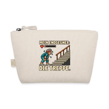 Mein Endgegner: Die Treppe - Bio-Täschchen - Natur - Vorne