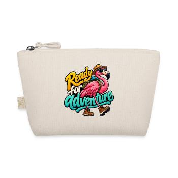 Flamingo - Bio-Täschchen - Natur - Vorne
