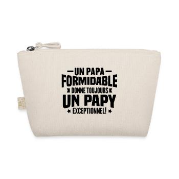 Un Papa Formidable Donne Un Papy Exceptionnel - Trousse biologique - nature - Devant