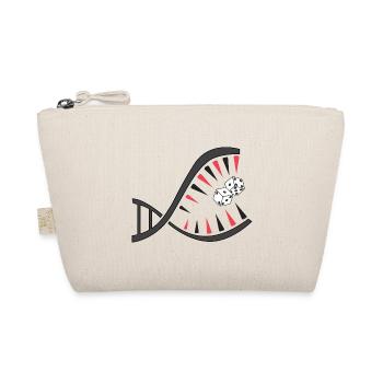 Backgammon DNA Piranha – Unique - Organic Pouch - nature - Front