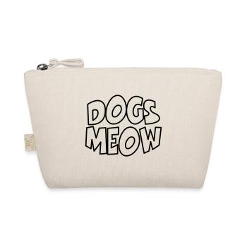 Dogs Meow - Organic Pouch - nature - Front