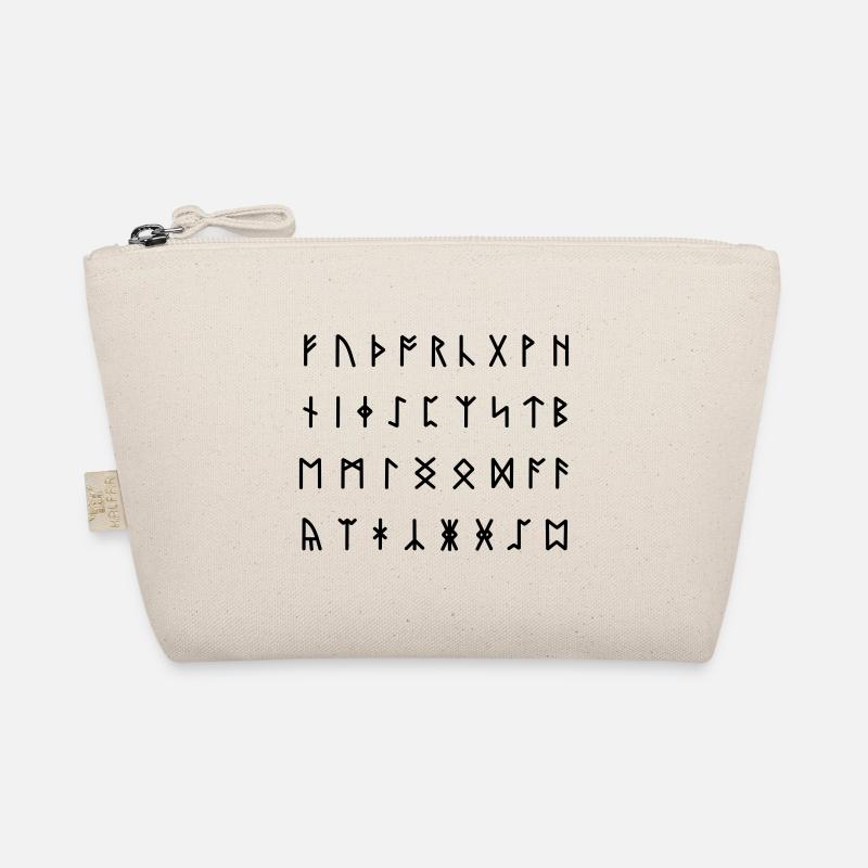 Runic Alphabet [Futhorc] Organic Pouch