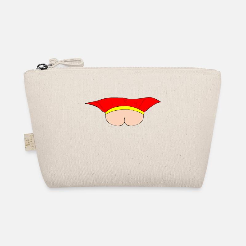 Flying Bum (face on) - no text Organic Pouch