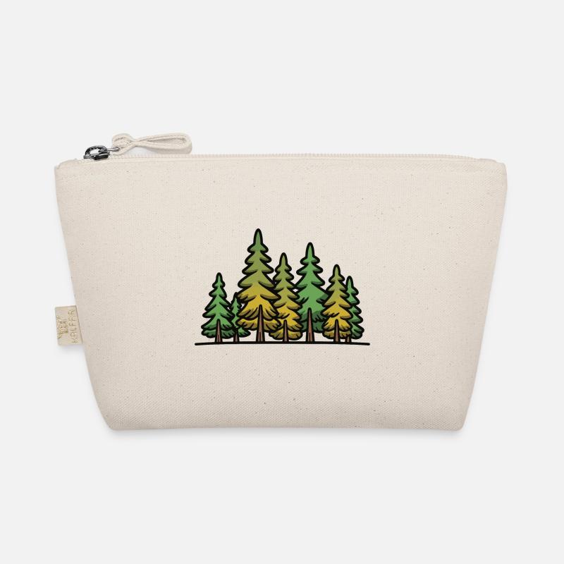 Wald Bäume Bio-Täschchen