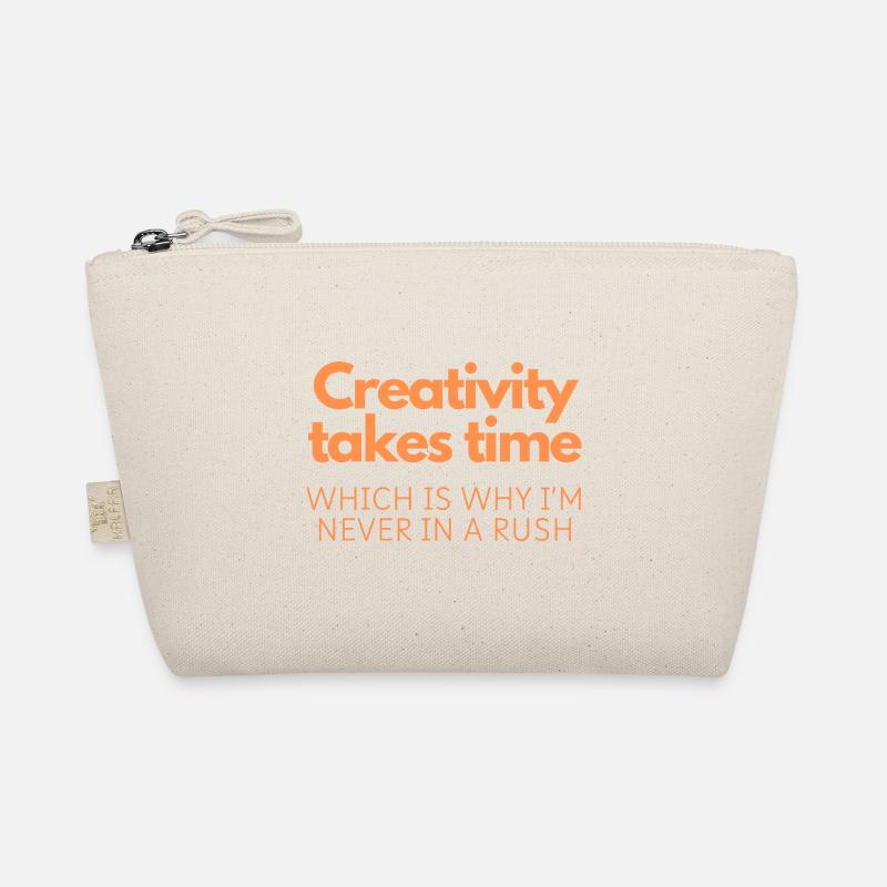 Creativity Takes Time Organic Pouch