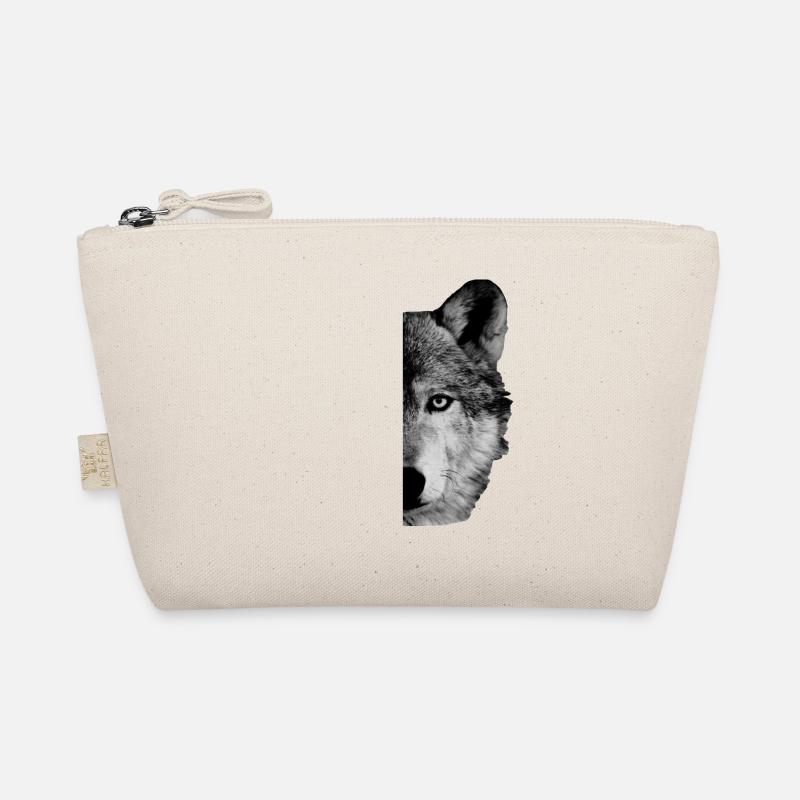 Ein halber Wolf Bio-Täschchen