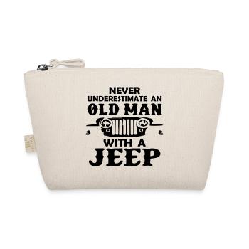 Never Underestimate An Old Man With A Jeeps - Trousse biologique - nature - Devant