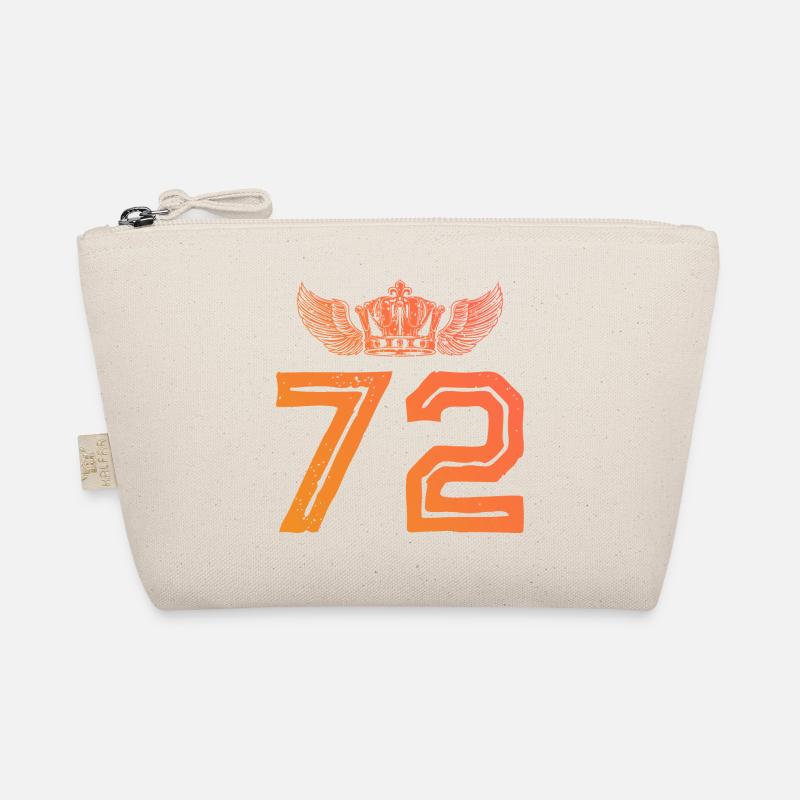 72 Number crown Organic Pouch