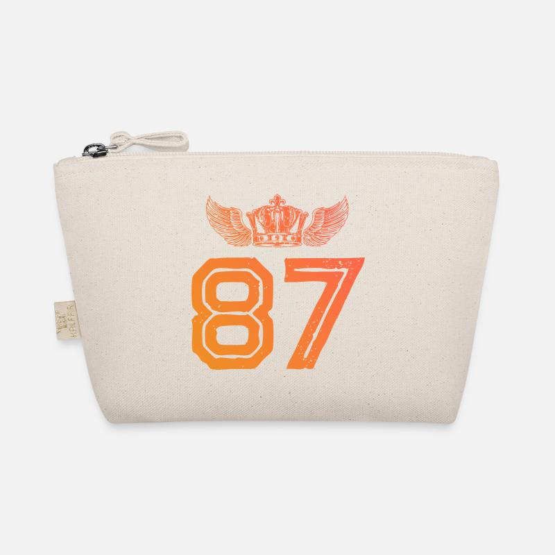 87 Number crown Organic Pouch