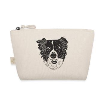 Border Collie - Bio-Täschchen - Natur - Vorne