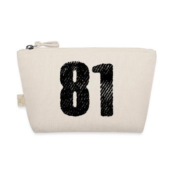81 number jersey - Organic Pouch - nature - Front