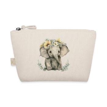 Bébé éléphant - Trousse biologique - nature - Devant