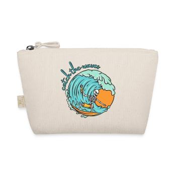 Catch the Waves - Surfer - Organic Pouch - nature - Front