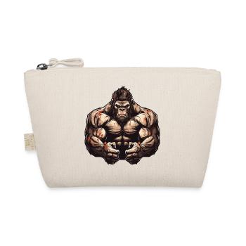 Gorilla Gym Muscles Workout - Organic Pouch - nature - Front