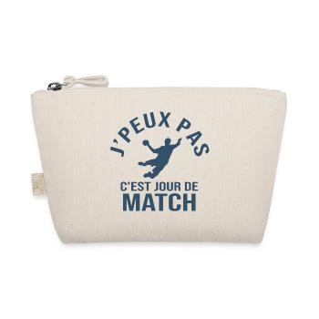 handball je peux pas c est match de hand - Trousse biologique - nature - Devant