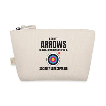 Archery Targets Archer Bullseye Shooting Sport - Organic Pouch - nature - Front