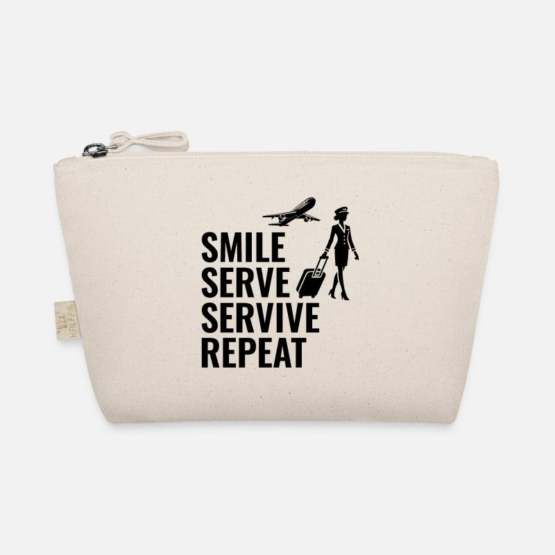 Flight Attendant Aviation Cabin Crew Airline Staff Organic Pouch