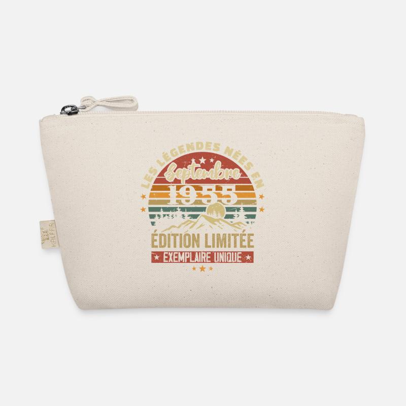 Retro 1955 - Legends born in September 1955 Organic Pouch