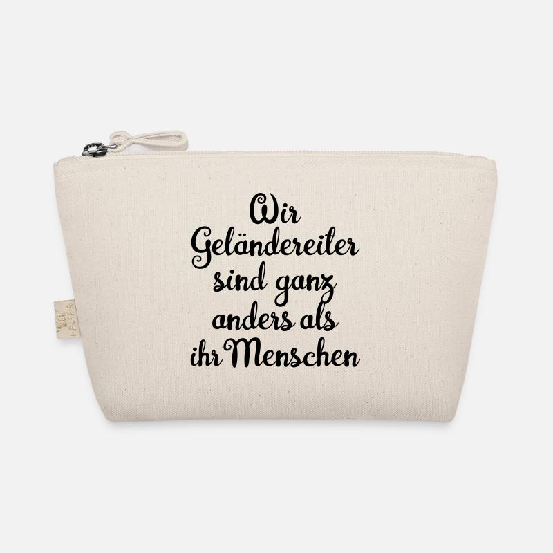 Wir Geländereiter sind ganz anders Bio-Täschchen