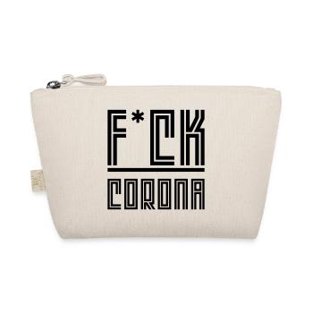Fuck Corona - Organic Pouch - nature - Front
