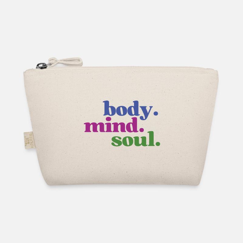 Body Mind Soul - Körper Geist Seele Einklang Bio-Täschchen