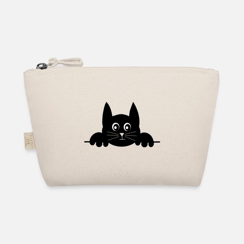 Black Cat Cat Sweet Kitten Christmas Gift Organic Pouch