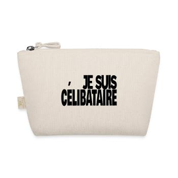 je suis célibataire - Trousse biologique - nature - Devant