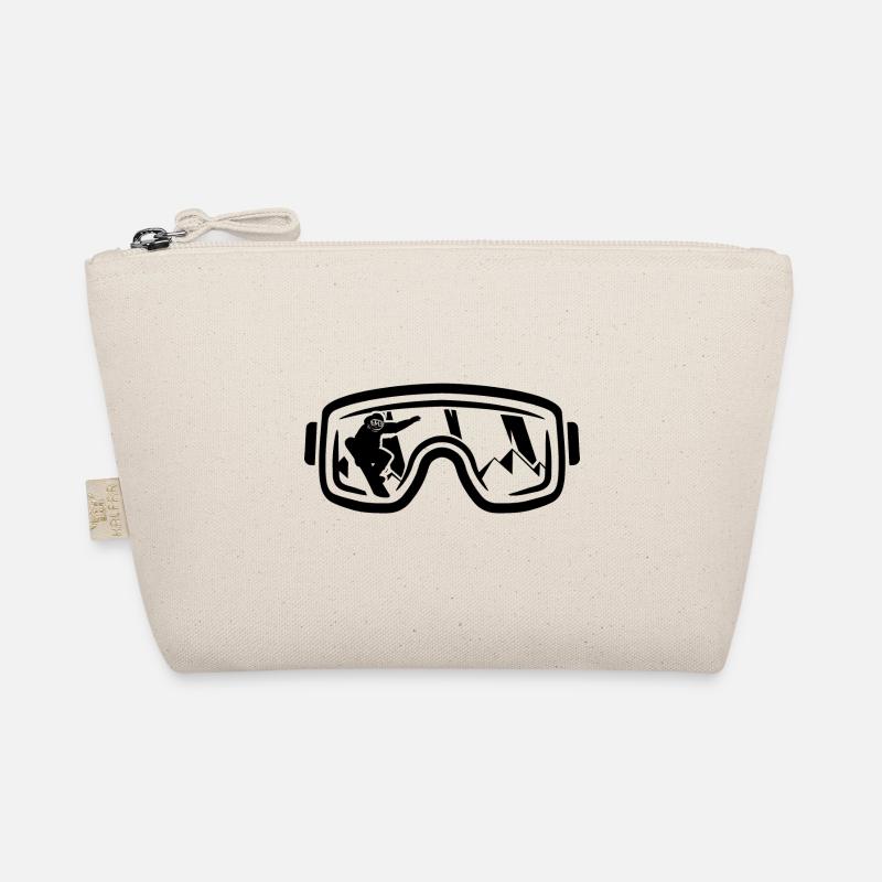 Winter magic on the snowboard: Organic Pouch