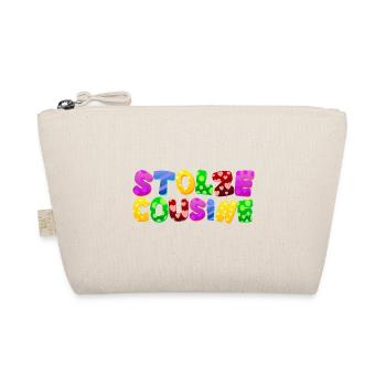 Baby Eltern Kind Geschenk Cousine Geburt Mama Papa - Bio-Täschchen - Natur - Vorne