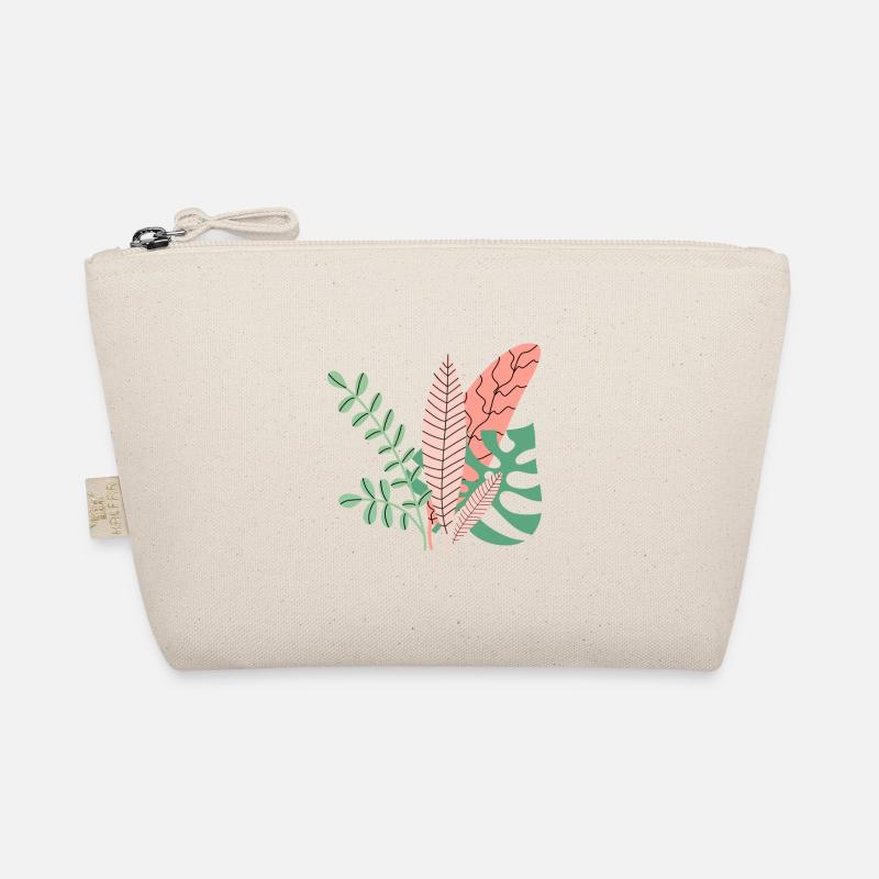 Tropical leaves Organic Pouch