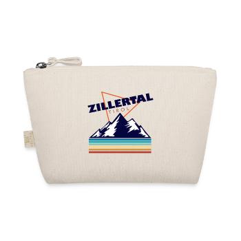 Zillertal Tirol Geschenk Österreich Lederhose - Bio-Täschchen - Natur - Vorne