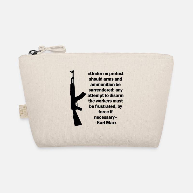 AK-47 Spruch Sturmgewehr Waffe Geschenk Bio-Täschchen