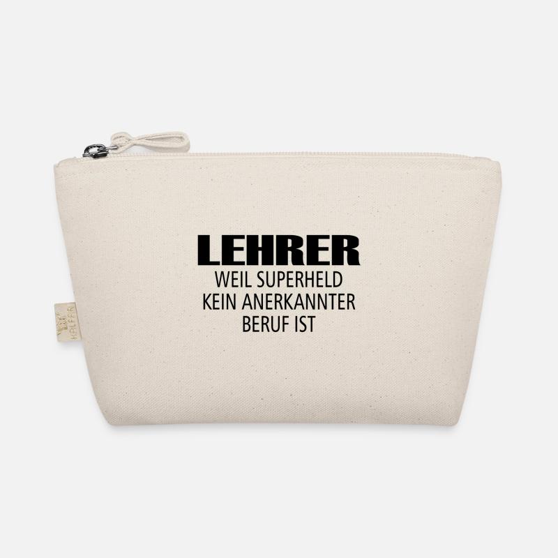 Lehrer weil superheld kein anerkannter beruf ist Bio-Täschchen
