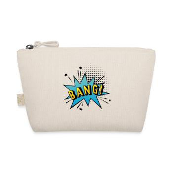 BANG! Sprechblase im Pop-Art Stil - Bio-Täschchen - Natur - Vorne