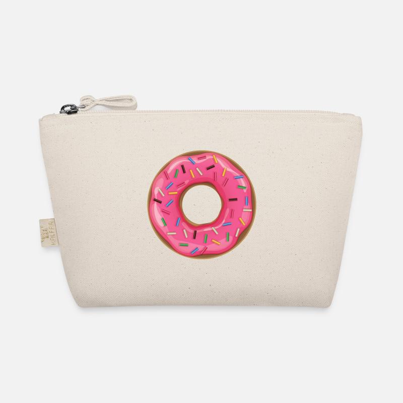 DONUT tshirt humor gift idea Organic Pouch