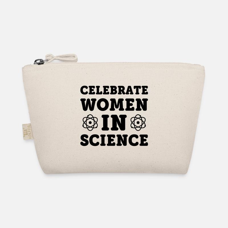 Women science Geschenk Spruch Nerd Bio-Täschchen
