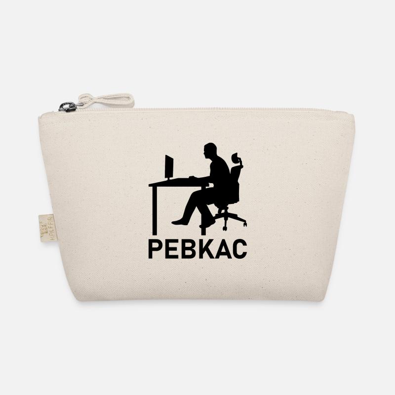 Pebkac Programming Informatik Geschenk Bio-Täschchen