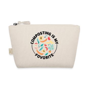 Composting Compost Gardening Garden Gardener Funny - Organic Pouch - nature - Front
