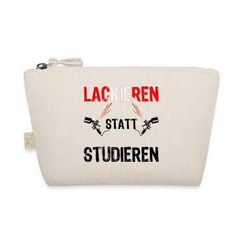 Lackierer Maler und Lackierer Designs Beruf Spruch - Bio-Täschchen - Natur - Vorne