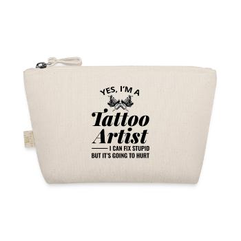 Tatouage Artiste Humour Funny Saying Gift - Trousse biologique - nature - Devant