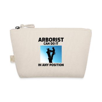 Arborist Baum Chirurg Kletterer Arboriculture lustig - Bio-Täschchen - Natur - Vorne