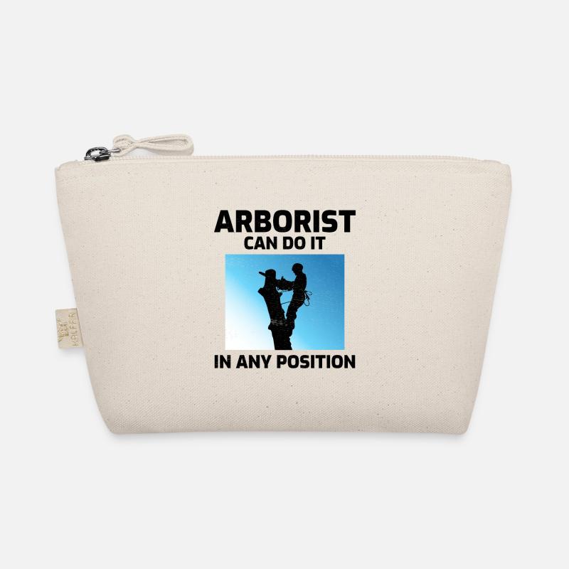 Arborist Tree Surgeon Climber Arboriculture Funny Organic Pouch