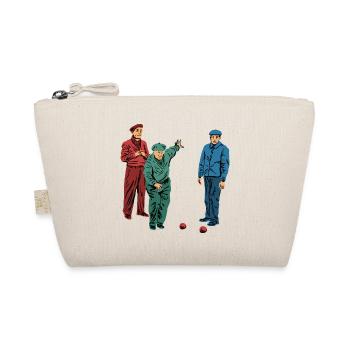 Lyonnaise Sport de pétanque Cadeau - Trousse biologique - nature - Devant