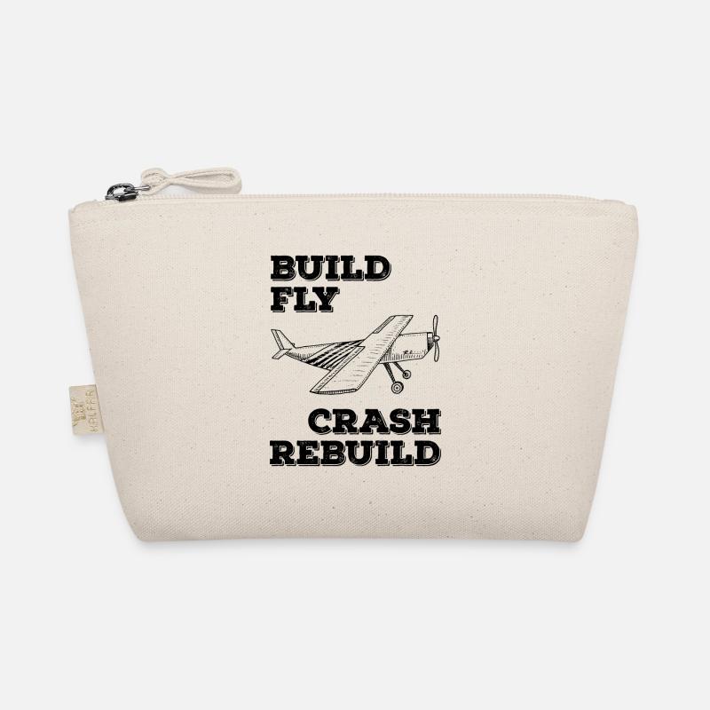 RC Model Planes Airplane Aircraft Pilot Funny Gift Organic Pouch