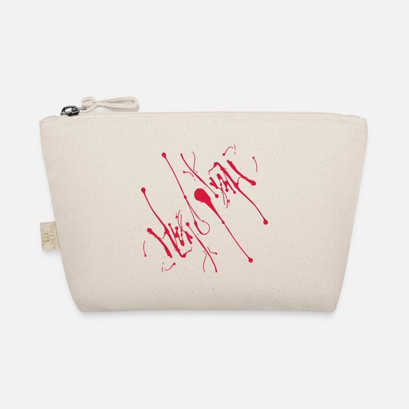 Abstract splash Organic Pouch