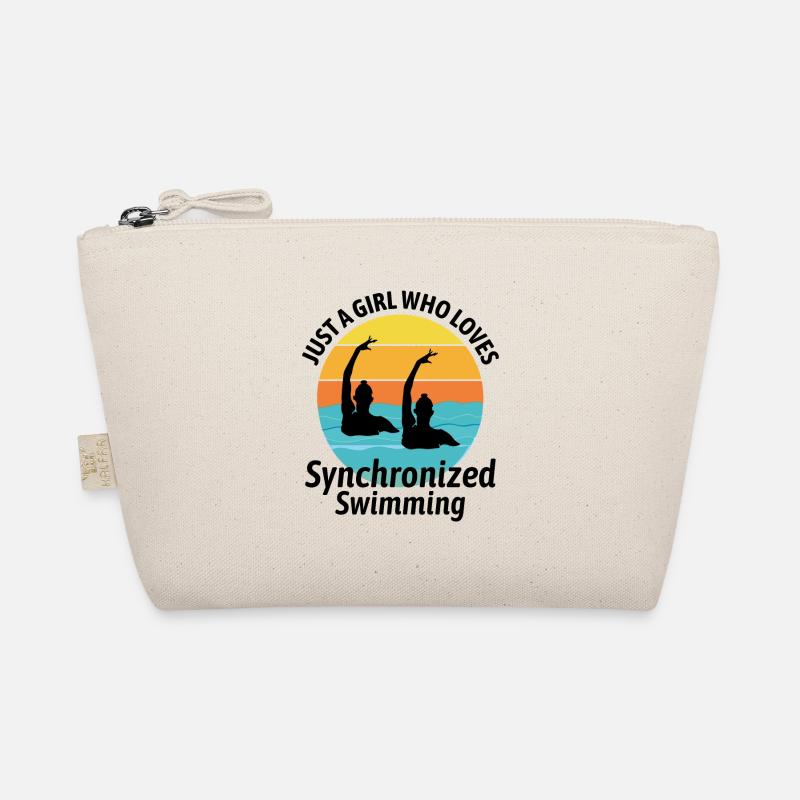 Synchro Schwimmer Synchronschwimmen Mädchen Bio-Täschchen
