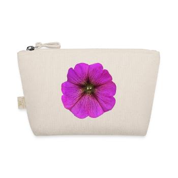 Lila Blume - Bio-Täschchen - Natur - Vorne