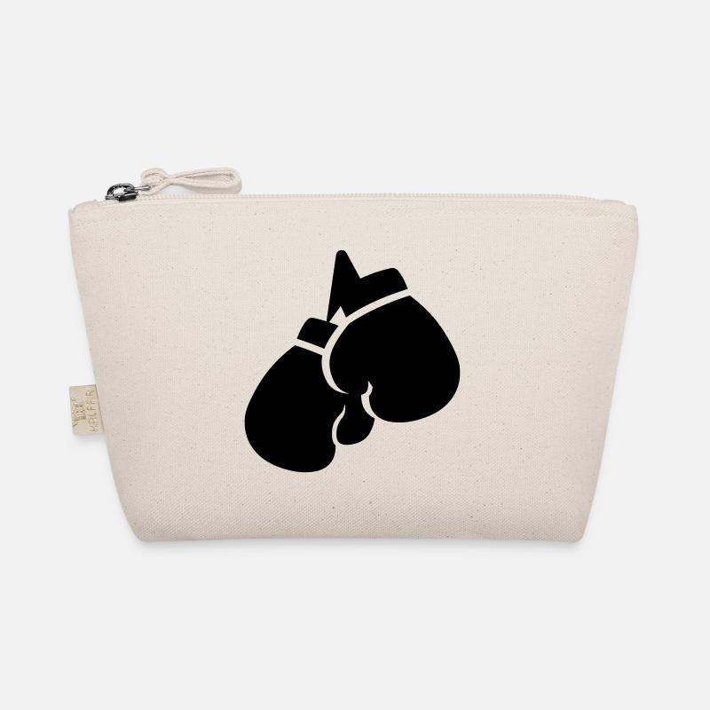 Boxhandschuhe symbol - Bio-Täschchen - Natur