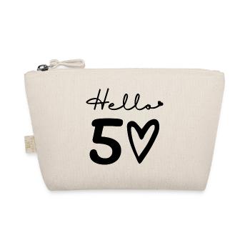 bonjour 50. 50e anniversaire - Trousse biologique - nature - Devant